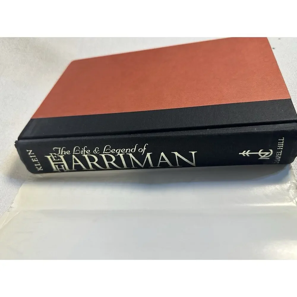 Life & Legend of E H Harriman By Maury Klein w/ dust jacket